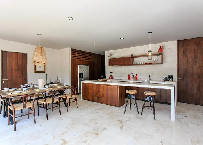Appartement Eco-chic Design Wrapped In Nature's Elements By Stella Tulum
