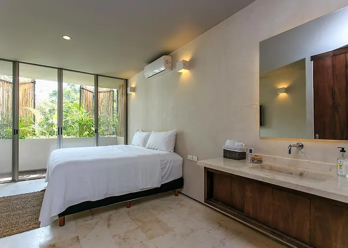Appartement Eco-chic Design Wrapped In Nature's Elements By Stella Tulum